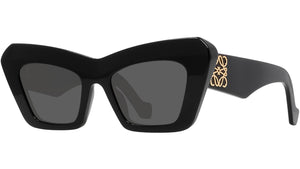 Anagram Black Cat Eye Sunglasses