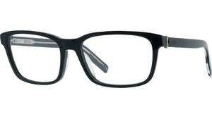 NeoDiorO SU Black Geometric Eyeglasses