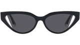 Fendi Way Black Cat Eye Sunglasses