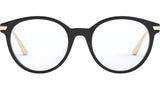 GemDiorO R4I Black Round Eyeglasses