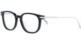 DiorBlackSuitO S8I Black Geometric Eyeglasses