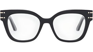 DiorSignatureO B2I Black Geometric Eyeglasses