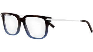 DiorBlackSuitO 12I Tortoise Faded Geometric Eyeglasses