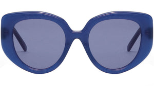 Curvy Blue Butterfly Sunglasses