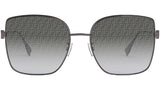 Baguette Black Square Sunglasses