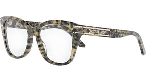 DiorSignatureO B3I Leopard Geometric Eyeglasses