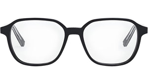 InDiorO S3I Black Geometric Eyeglasses