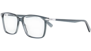 DiorBlackSuitO 14I Grey Geometric Eyeglasses