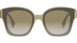 Fendi First Green Square Sunglasses