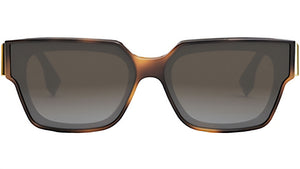 Fendi First Havana Oval Sunglasses