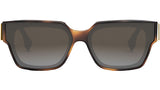 Fendi First Havana Oval Sunglasses