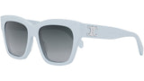 Triomphe Classic Blue Geometric Sunglasses