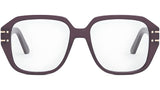 DiorSignatureO S3I Purple Geometric Eyeglasses