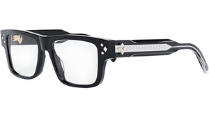 CD DiamondO S3I Black Geometric Eyeglasses