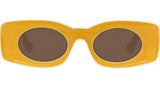 Signature Yellow Oval Sunglasses