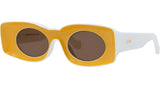 Signature Yellow Oval Sunglasses