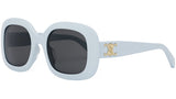 Triomphe Blue Square Sunglasses