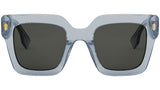 Fendi Roma Blue Square Sunglasses