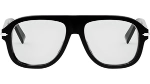 DiorBlackSuitO N4I Black Pilot Eyeglasses