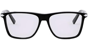 DiorBlackSuitO 18I Black Geometric Eyeglasses