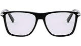 DiorBlackSuitO 18I Black Geometric Eyeglasses