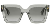 Fendi Roma Grey Square Sunglasses