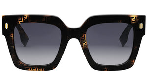 Fendi Roma Havana Square Sunglasses