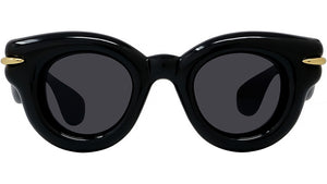 Inflated Black Pantos Sunglasses