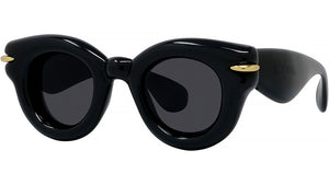 Inflated Black Pantos Sunglasses