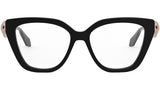 Serpenti Black Butterfly Eyeglasses