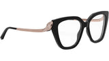 Serpenti Black Butterfly Eyeglasses