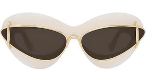 Signature Ivory Cat Eye Sunglasses