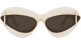 Signature Ivory Cat Eye Sunglasses