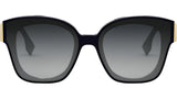 Fendi First Blue Square Sunglasses