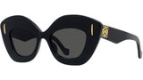 Anagram Black Cat Eye Sunglasses