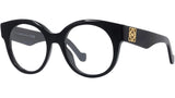 Anagram Black Round Eyeglasses