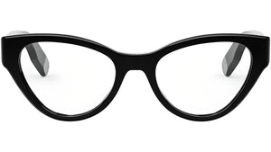 Lady 95.22O B1I Black Cat Eye Eyeglasses