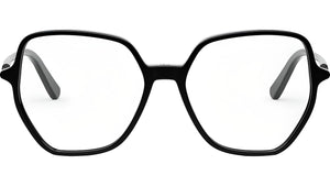 Mini CD O S8I Black Geometric Eyeglasses