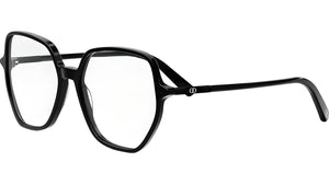 Mini CD O S8I Black Geometric Eyeglasses