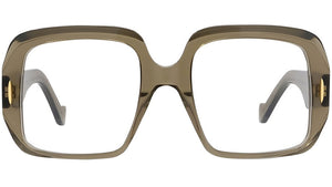 Anagram Beige Geometric Eyeglasses