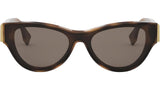 Fendi First Havana Round Sunglasses