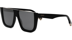 Fendi Way Black Square Sunglasses