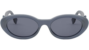 FF Diamonds Blue Cat Eye Sunglasses