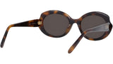 Slim Tortoise Geometric Sunglasses