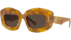 Anagram Brown Geometric Sunglasses