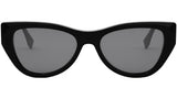 FF Diamonds Black Cat Eye Sunglasses