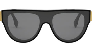 Fendi First Black Geometric Sunglasses