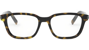 CD IconO S3I Havana Geometric Eyeglasses