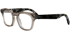 DiorBlackSuitO S21I Beige Square Eyeglasses