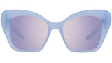 4G Liquid Blue Square Sunglasses